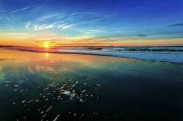 Fotoroleta słońce woda portugalia morze