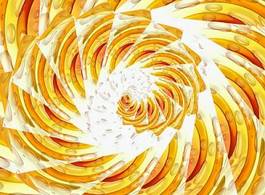 Fototapeta wzór słońce spirala sztuka ornament
