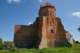 Fotoroleta wieża muzeum niebo zamek obronny
