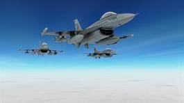 Fototapeta armia samolot odrzutowiec niebo wojskowy