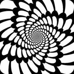 Fotoroleta ruch abstrakcja fala spirala