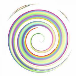 Fotoroleta spirala wzór sztuka