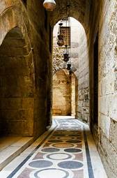 Fototapeta stary korytarz egipt rynek