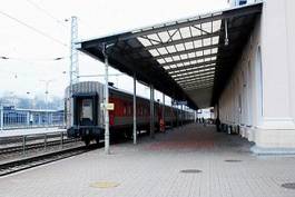 Fototapeta europa nowoczesny peron