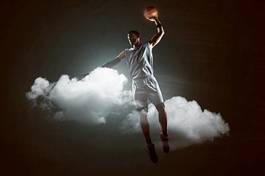 Obraz na płótnie koszykówka mężczyzna sport