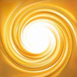 Naklejka abstrakcja słońce jedzenie spirala napój