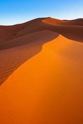Naklejka spokojny pejzaż wzór pustynia bezdroża