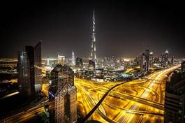 Fotoroleta autostrada piękny arabian wieża