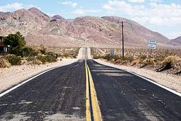 Naklejka pustynia droga route 66 ameryka vita