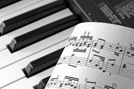 Plakat muzyka sztuka fortepian muzyczny