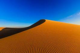 Plakat niebo wydma afryka pustynia