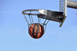 Fotoroleta piłka sport niebo koszykówka rzut