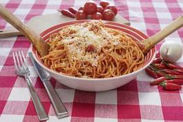 Naklejka pomidor warzywo włoski jedzenie świeżość