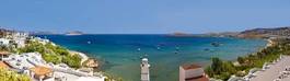 Fotoroleta żaglowiec morze śródziemne pejzaż zatoka plaża