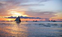 Fototapeta morze słońce sport spokojny jacht