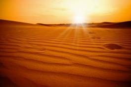 Fototapeta słońce świt pejzaż wydma pustynia