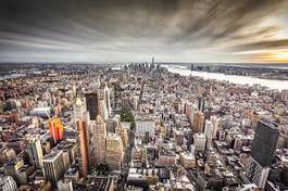 Obraz na płótnie ameryka miejski niebo