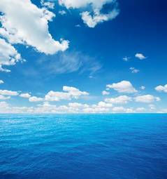 Obraz na płótnie morze spokojny karaiby woda niebo