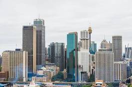 Naklejka panoramiczny lato architektura australia