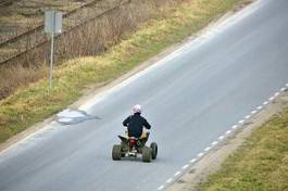 Fotoroleta jazda konna mężczyzna sport motocykl zabawa