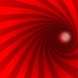 Naklejka tunel perspektywa sztuka spirala