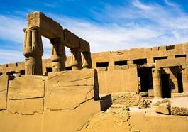 Naklejka sztuka antyczny stary egipt architektura
