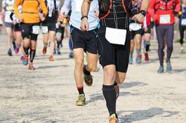 Fototapeta wyścig ludzie sport biegacz maraton
