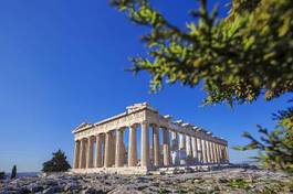 Naklejka europa architektura widok grecki