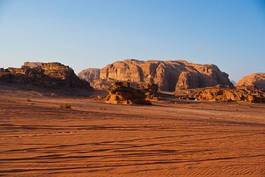Obraz na płótnie góra offroad pustynia