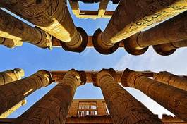 Obraz na płótnie świątynia afryka niebo architektura widok