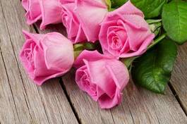 Naklejka stary rosa miłość kwiat vintage