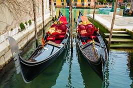 Fototapeta włochy włoski morze gondola