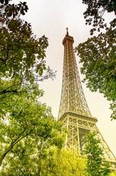 Fotoroleta francja widok piękny wieża