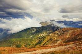 Fototapeta góra narodowy panorama słowacja krajobraz