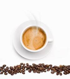 Plakat arabica cappucino napój expresso kawa
