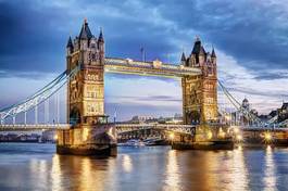 Naklejka anglia tamiza londyn most