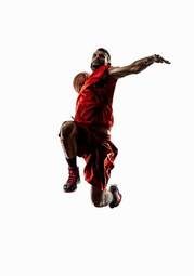 Fototapeta koszykówka lekkoatletka portret zdrowy ludzie