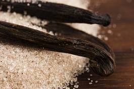 Obraz na płótnie jedzenie wanilia składnika cukier
