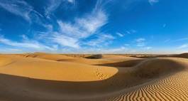 Obraz na płótnie krajobraz pustynia pejzaż indyjski panoramiczny