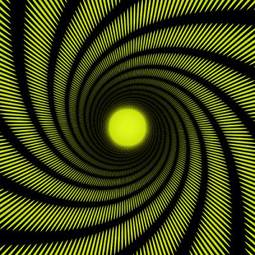 Obraz na płótnie tunel sztuka spirala