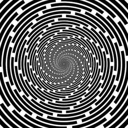 Fotoroleta łuk abstrakcja perspektywa fala spirala
