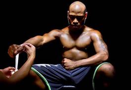 Obraz na płótnie mężczyzna ciało boks