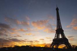 Fototapeta europa wieża miejski francja niebo
