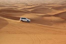 Plakat wydma sport arabski pustynia pejzaż