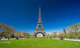 Naklejka francja lato wieża paris