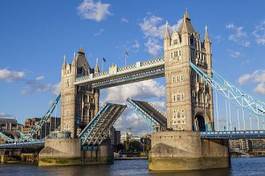 Naklejka widok londyn most