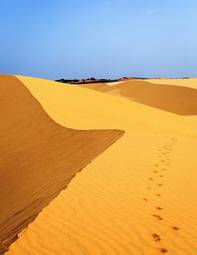 Obraz na płótnie pejzaż niebo wydma pustynia