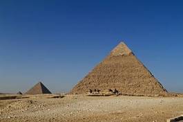 Naklejka piramida egipt sfinks