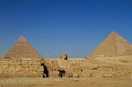 Plakat piramida egipt antyk