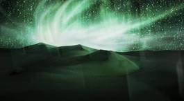 Obraz na płótnie pustynia niebo natura noc alaska